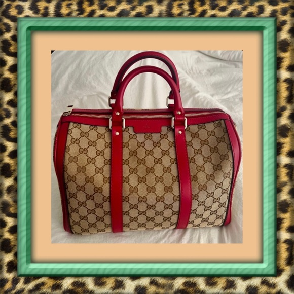 👑✅PRICE FIRM✅ AUTHENTIC Gucci Boston Like New!!! - Picture 1 of 17